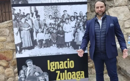 Foto de Luis Escudero de Norte Flamenco en el festival de cultura gitana en honor a Ignacio Zuloaga