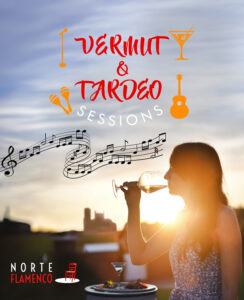 Cartel del Vermut Musical y Tardeo Musical y el logo de Norte Flamenco